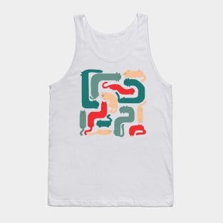 Squiggly Cats Tank Top